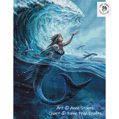 Elemental Sorceress (Water, Mermaid)
